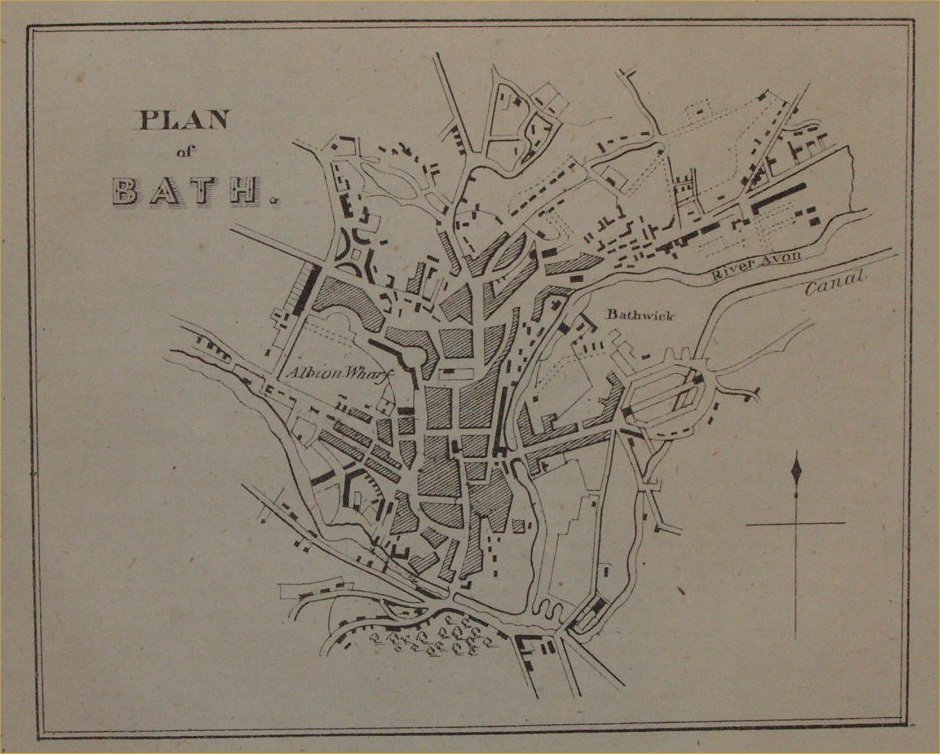 Map of Bath - Bath