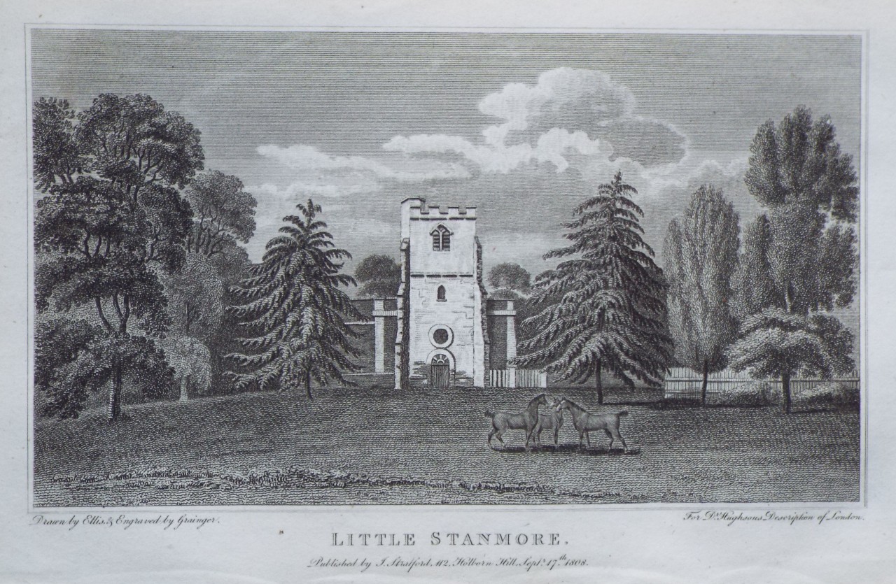 Print - Little Stanmore. - 
