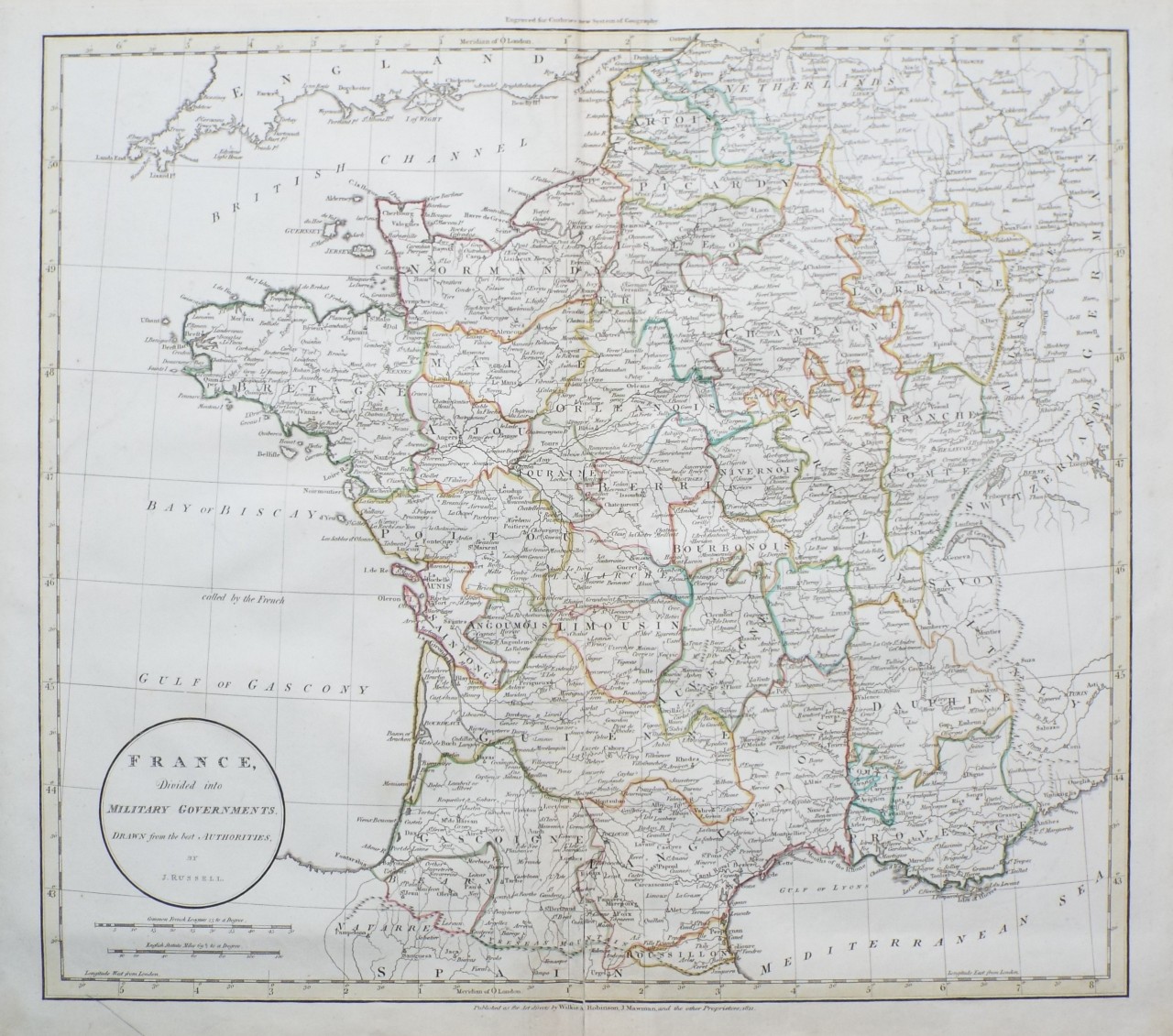 Map of France