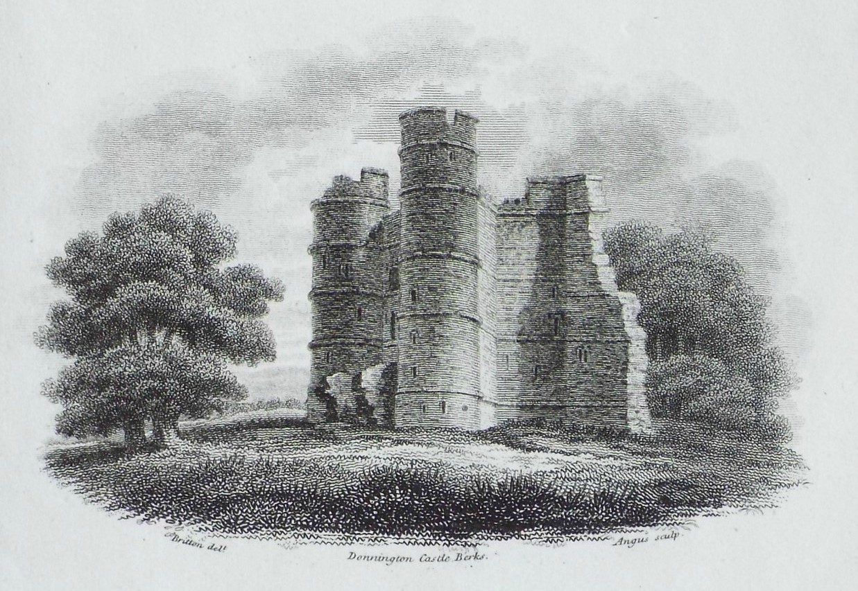 Print - Donnington Castle Berks. - 