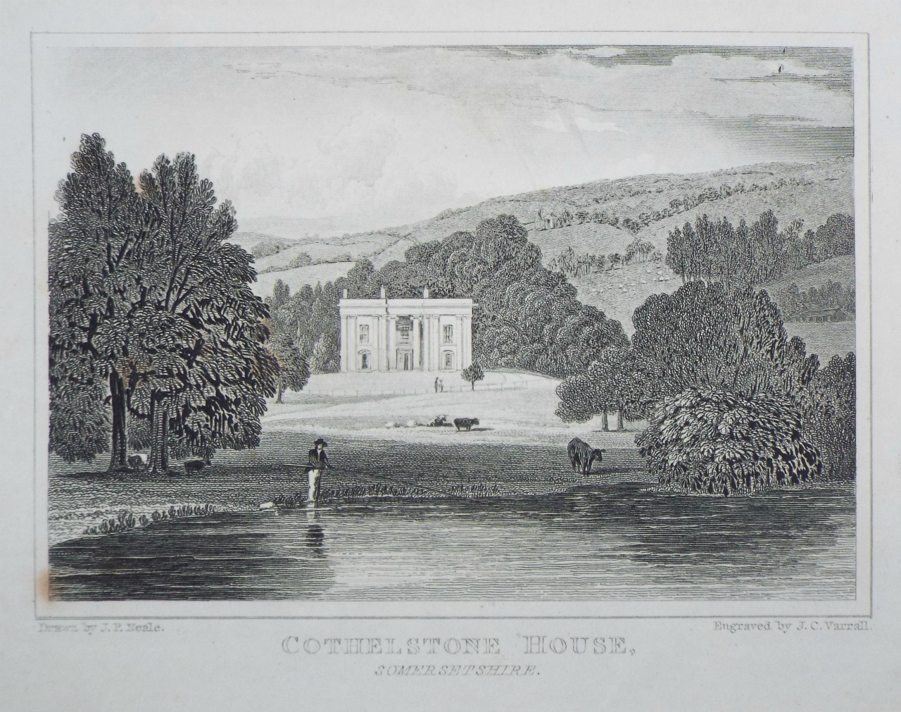 Print - Cothelstone House, Somersetshire. - Varrall