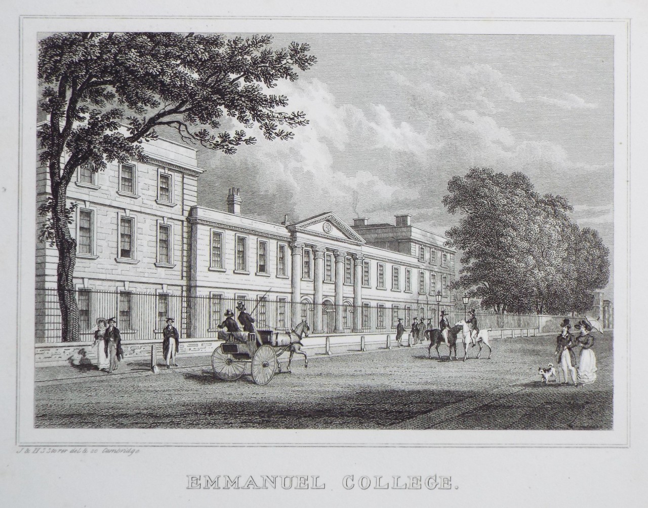 Print - Emmanuel College. - Storer