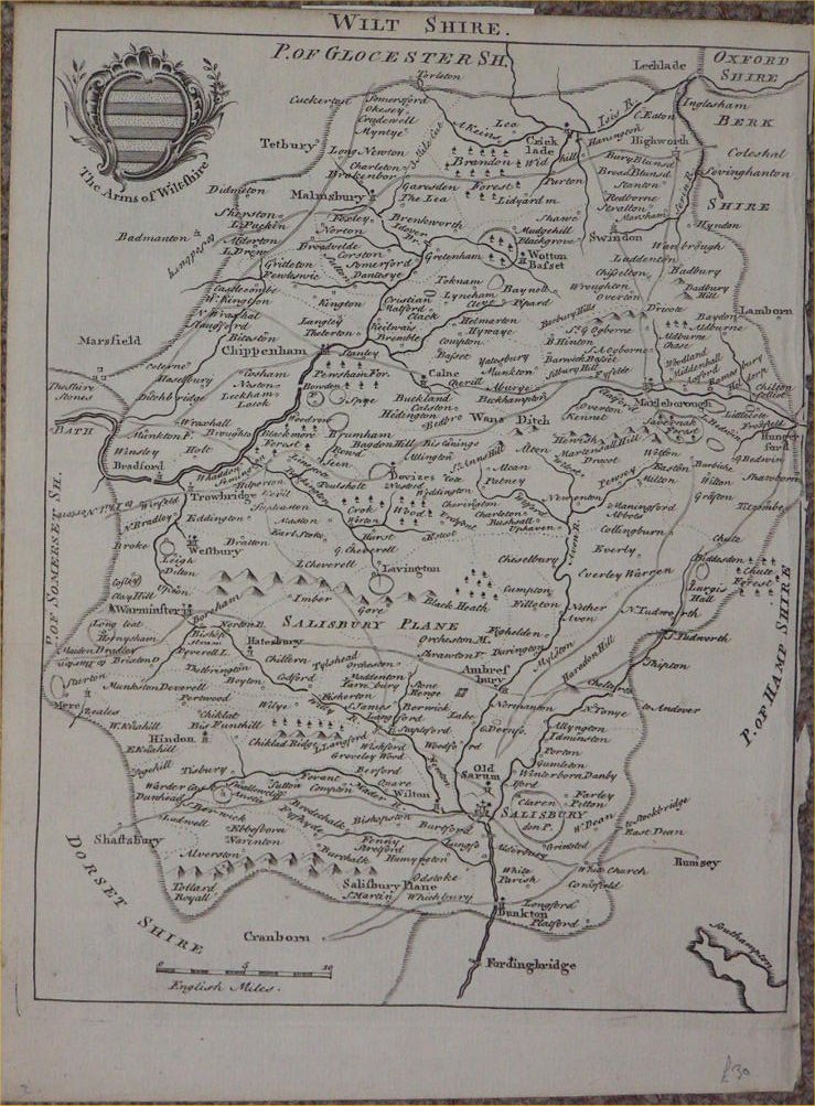 Map of Wiltshire - Simpson