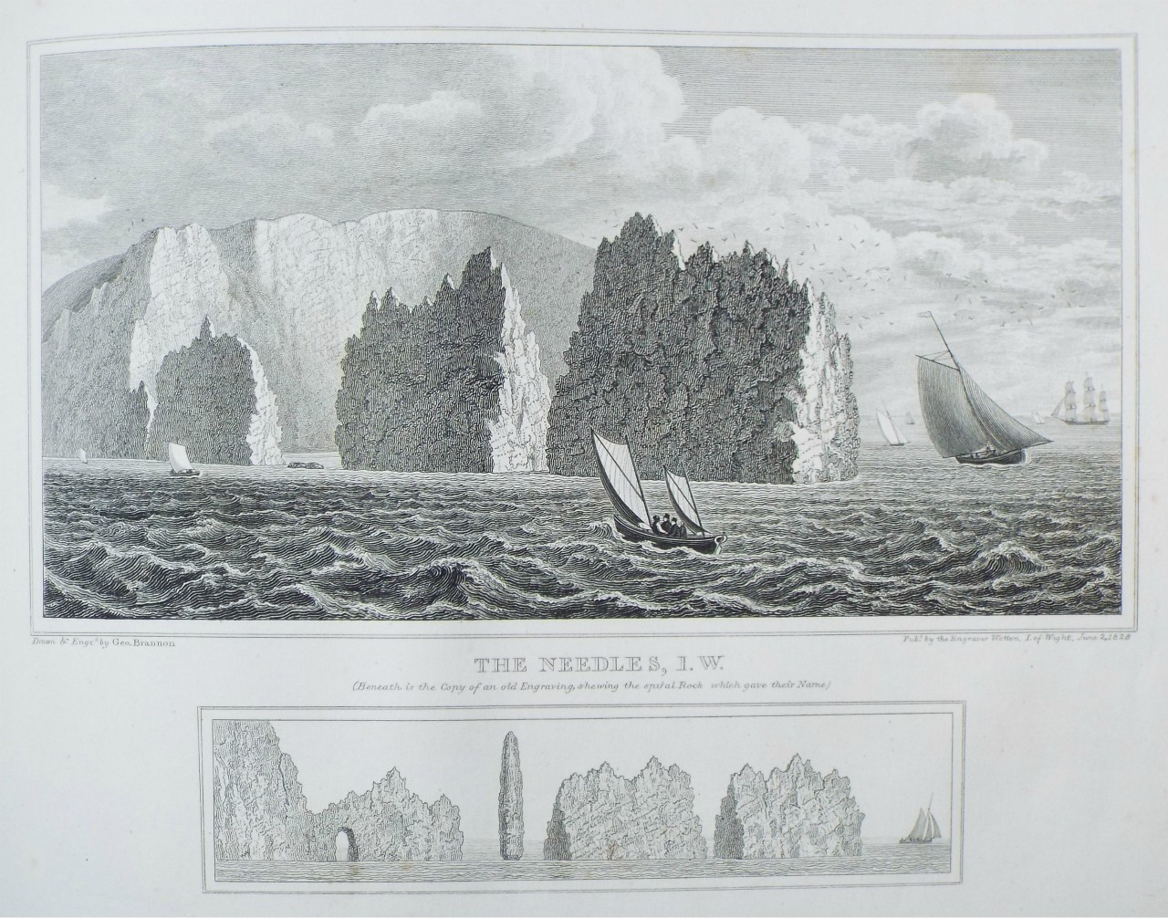 Print - The Needles, I. W. - Brannon