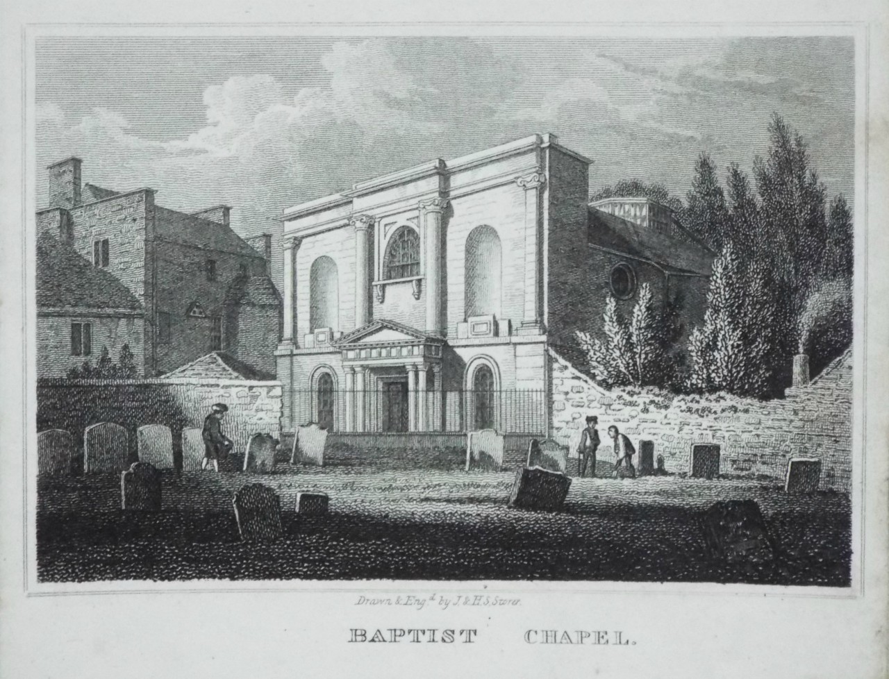 Print - Baptist Chapel. - Storer