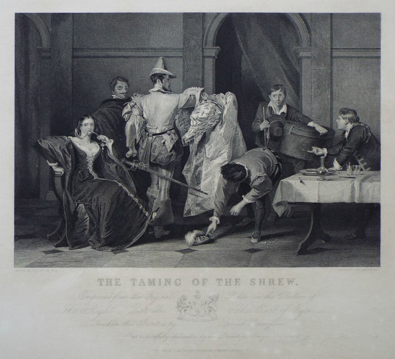 Print - The Taming of the Shrew. - Rolls