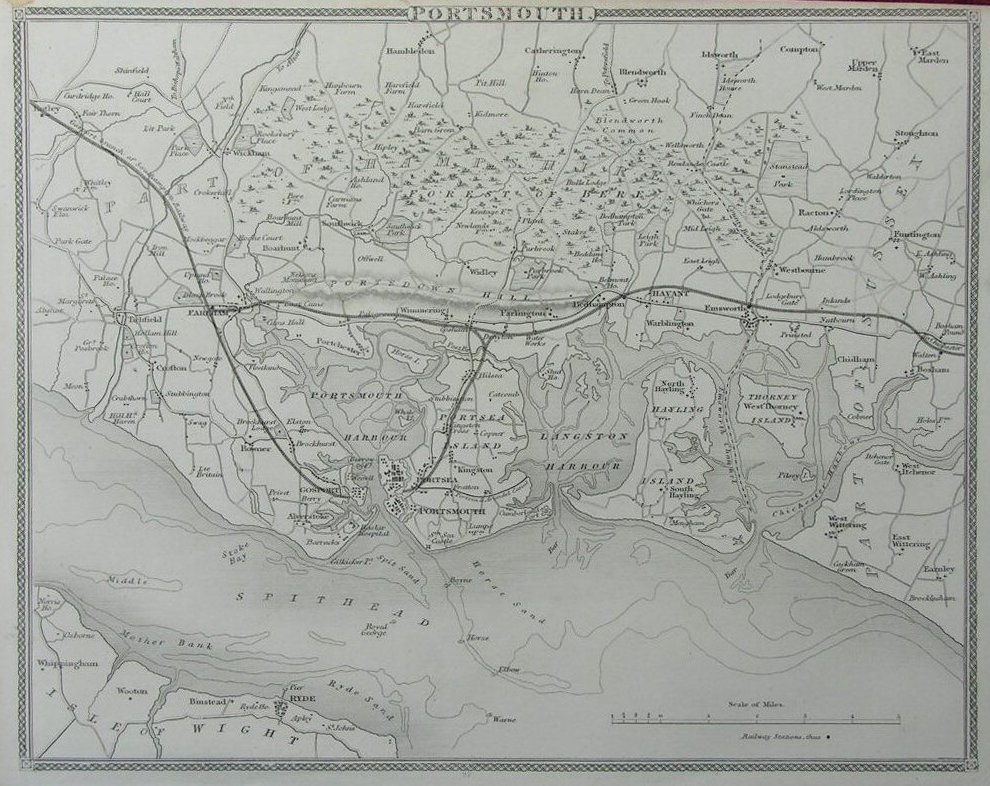 Map of Portsmouth