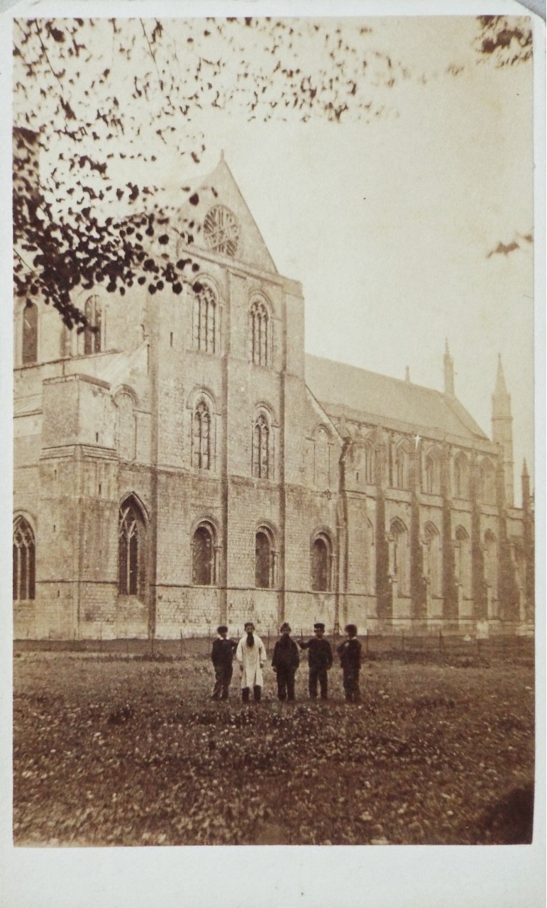 Photograph - Winchester Cathedral North Transept from the N.E.