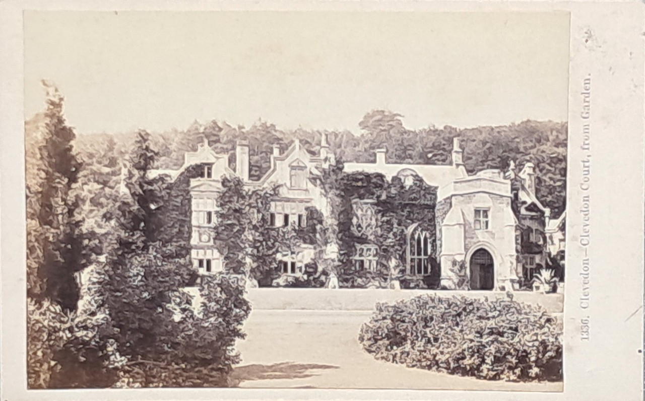 Photograph - Clevedon - Clevedon Court, from the Garden.