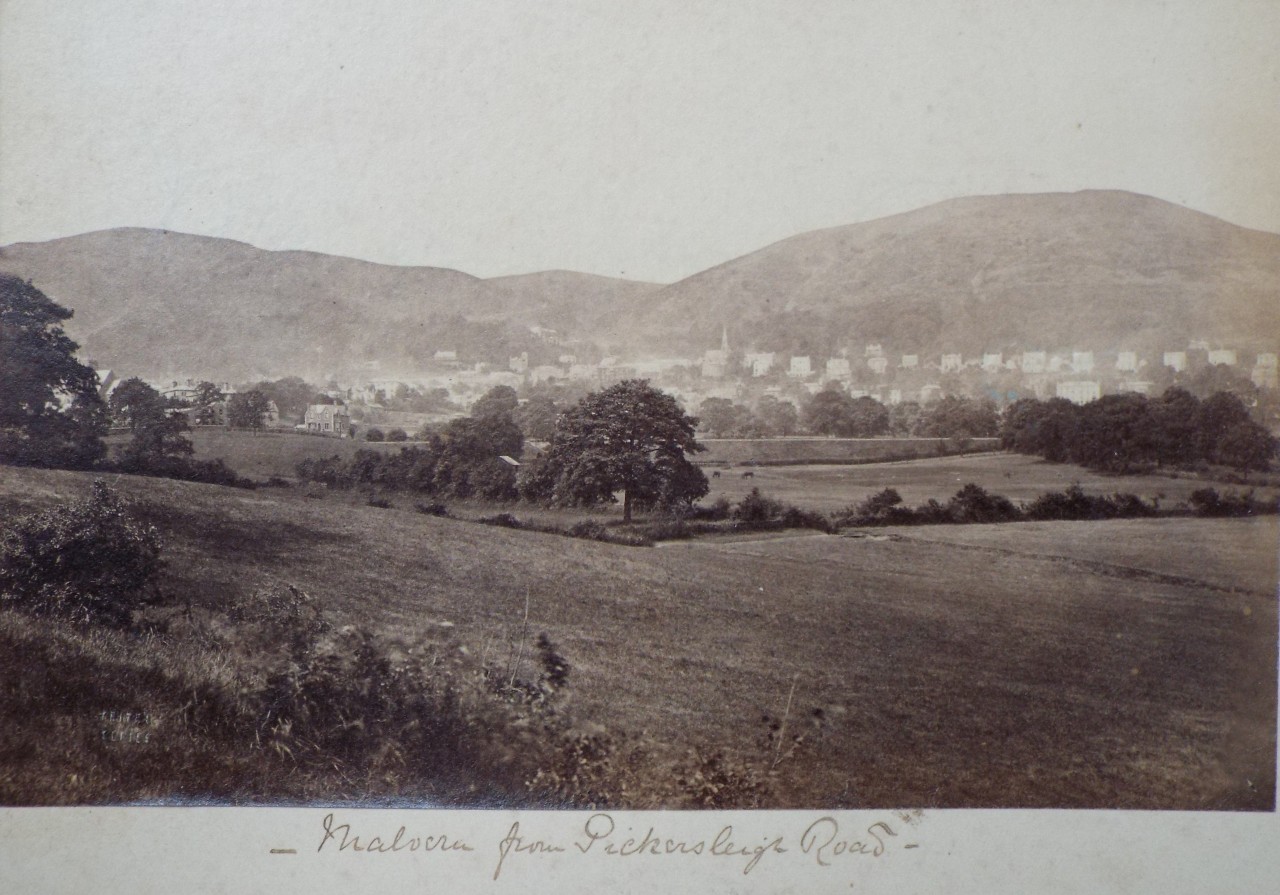 Photograph - Malvern from Pickersleigh Road