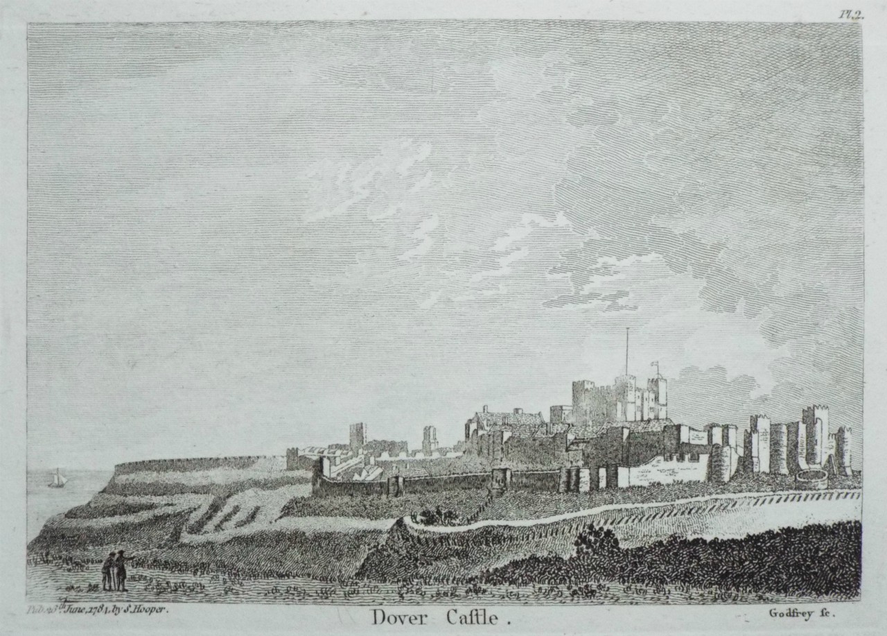 Print - Dover Castle. - 