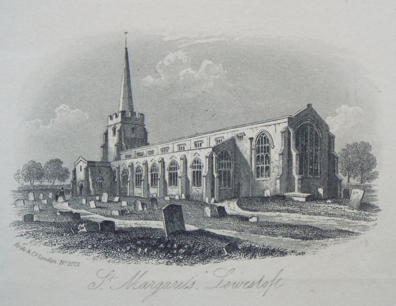 Steel Vignette - St. Margaret's Lowestoft - Rock