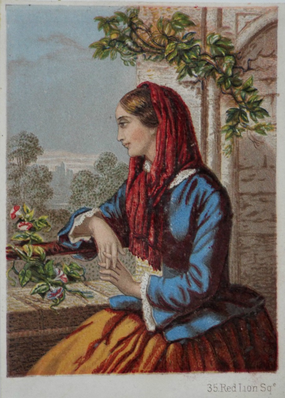 Baxter - Young Woman Sitting on Terrace