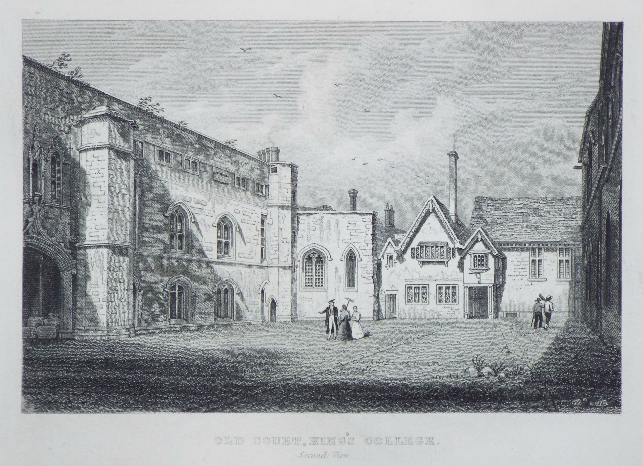 Print - Old Court King's College. Second View.