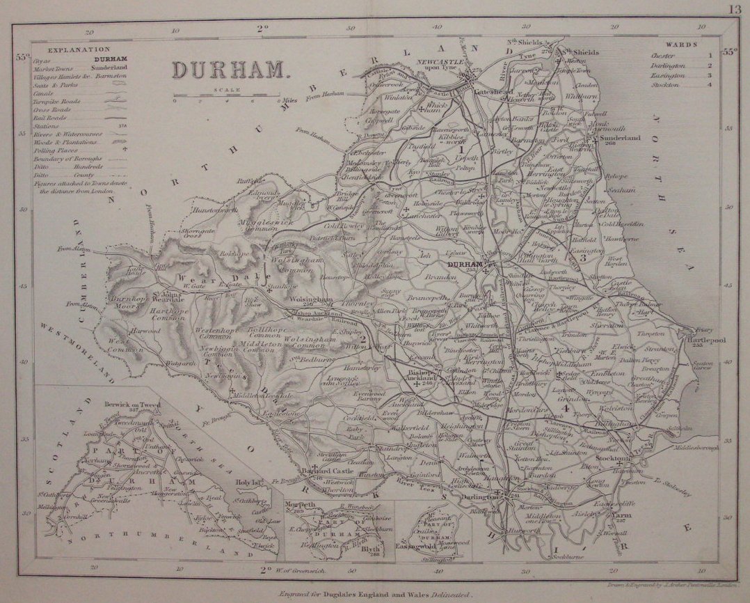 Map of Durham - Archer