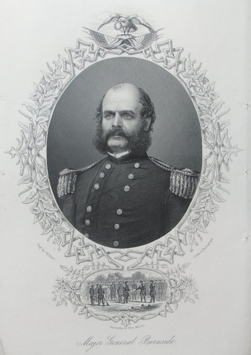 Print - Major General Burnside - Hunt