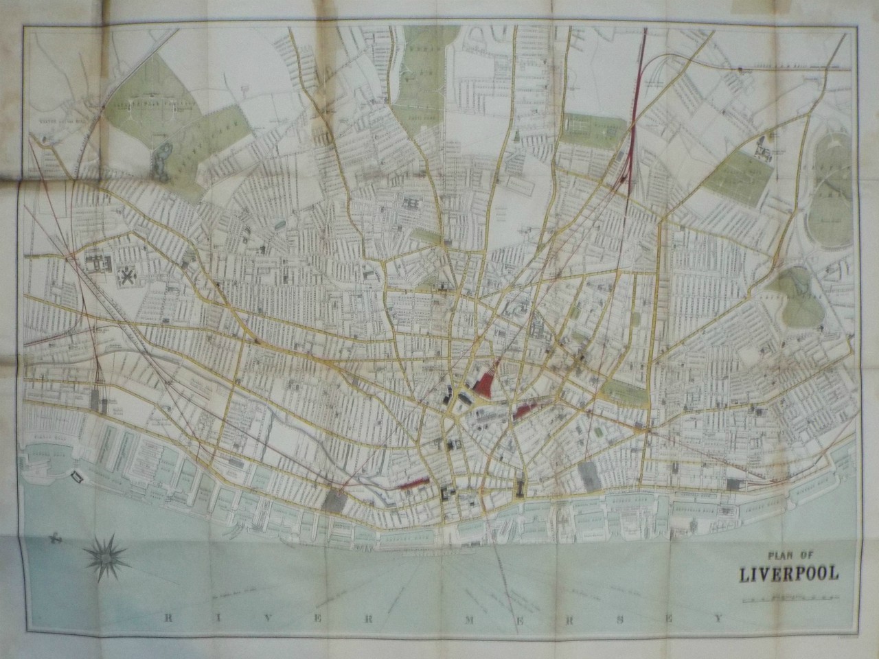 Map of Liverpool - Liverpool