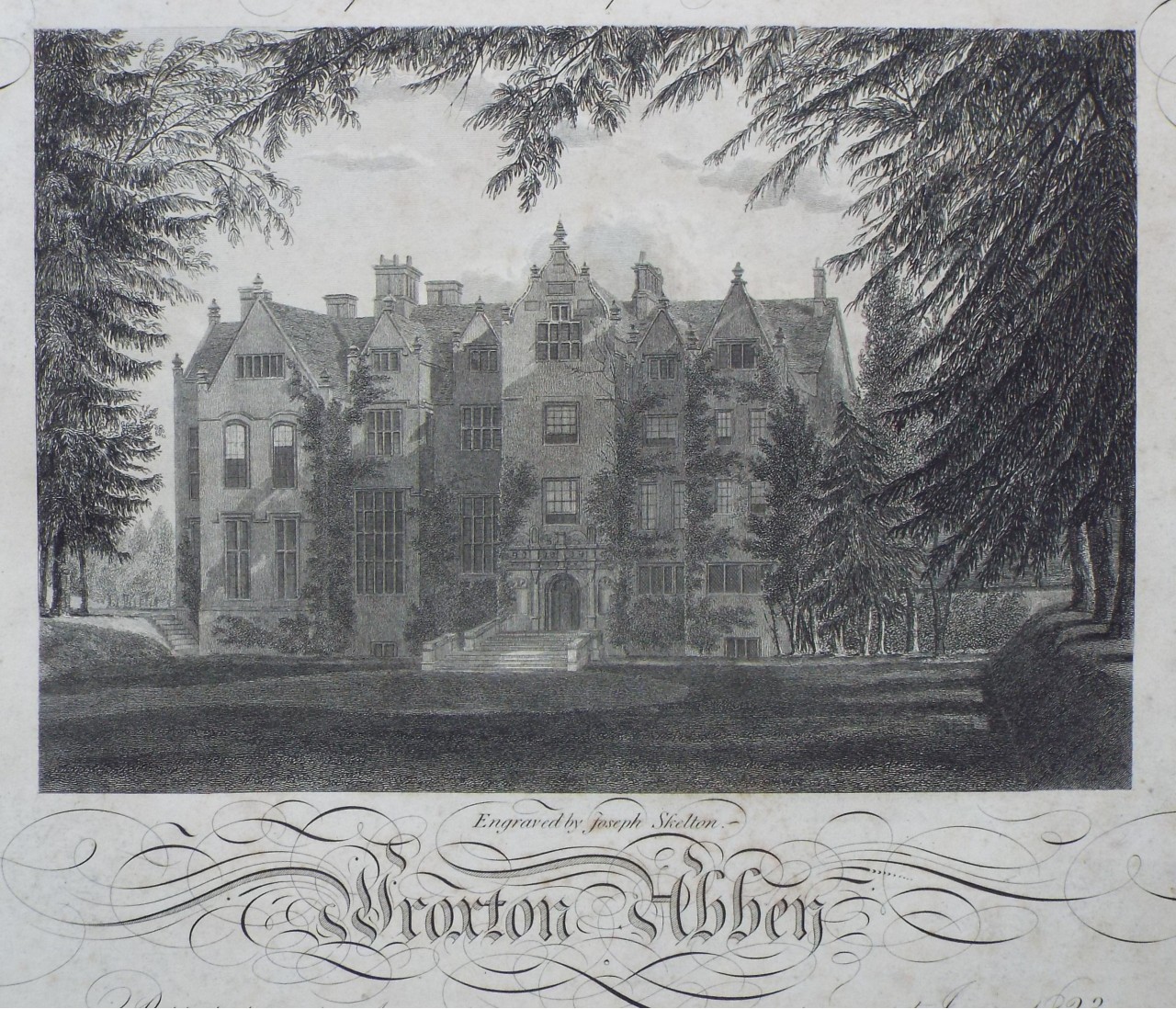 Print - Wroxton Abbey - Skelton