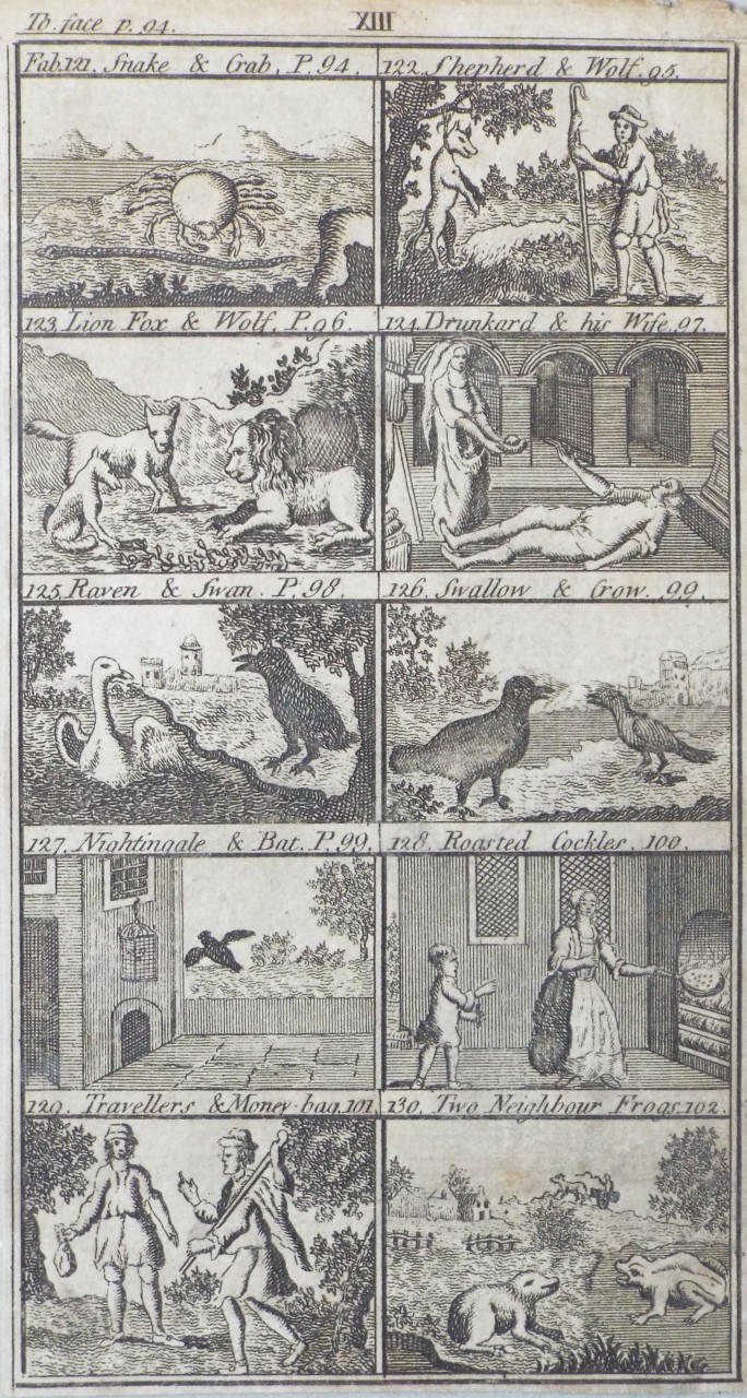 Print - Aesop's fables (121 to 130)
