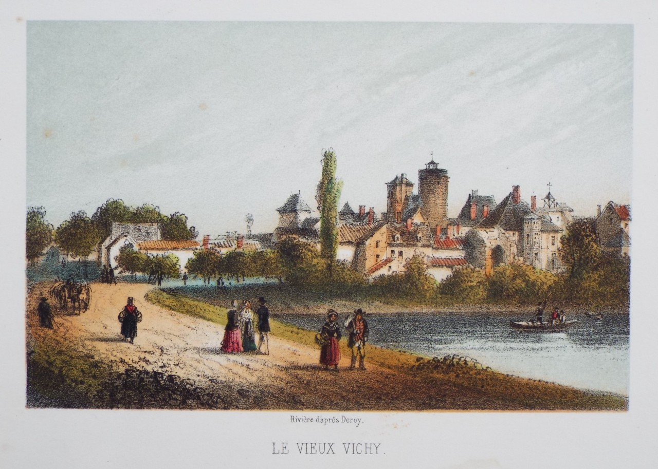 Lithograph - Le Vieux Vichy. - 
