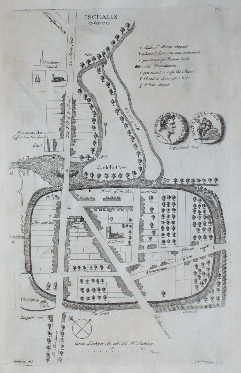 Map of Ilchester - Ilchester