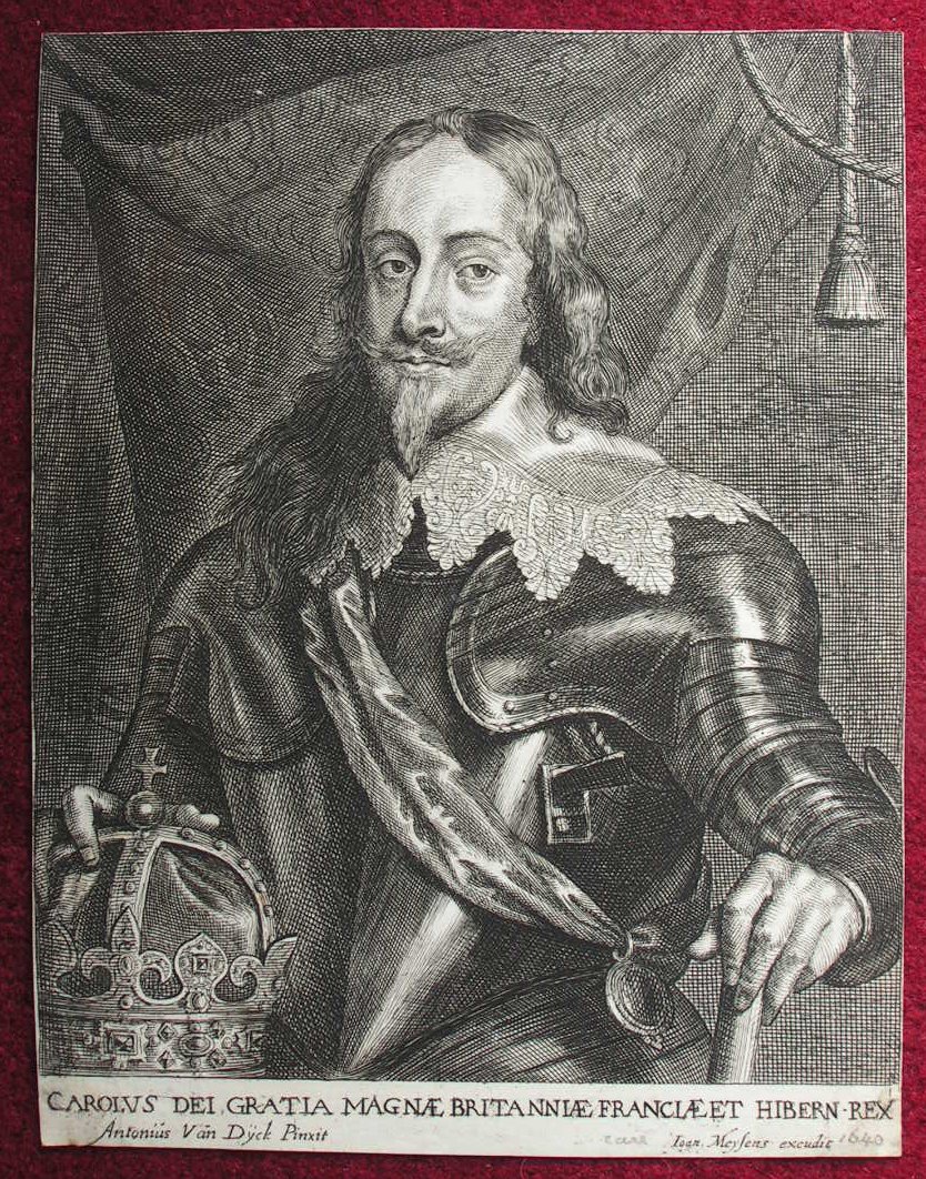 Print - Carolus Dei Gratia Magnae Britanniae Franciae et Hibern Rex - Meyssens