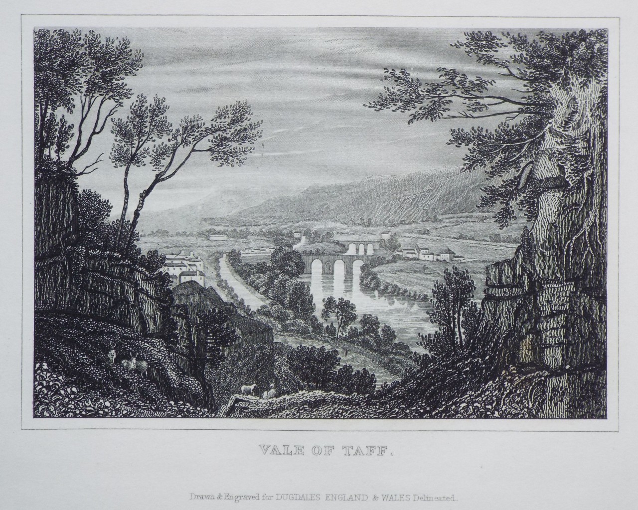 Print - Vale of Taff.