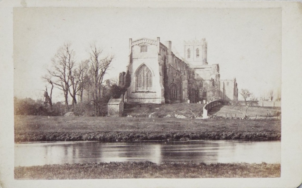 Photograph - Christchurch Priory Church from N. E.