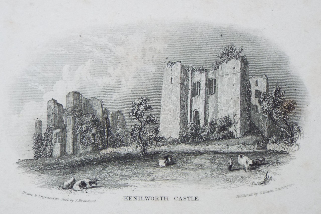Steel Vignette - Kenilworth Castle - Brandard