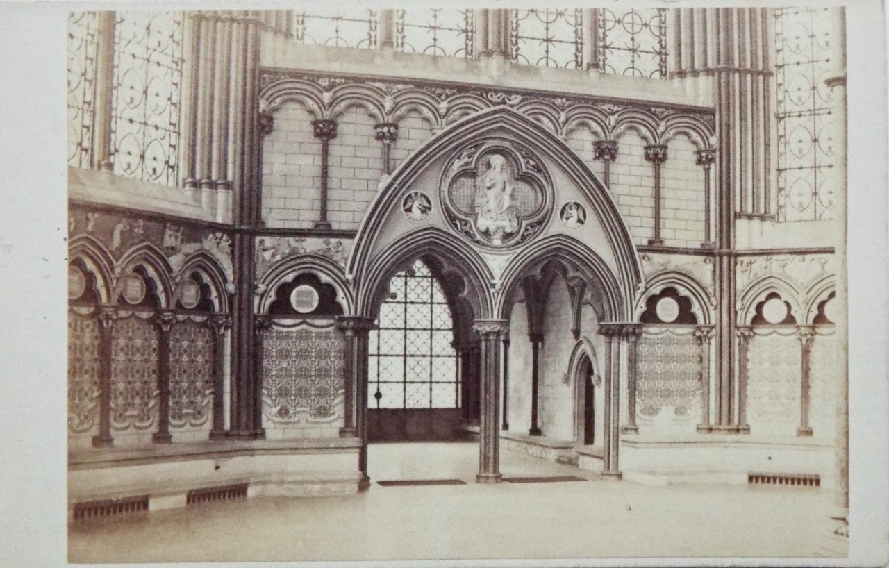 Photograph - Salisbury Cathedral Chapter House Entrance