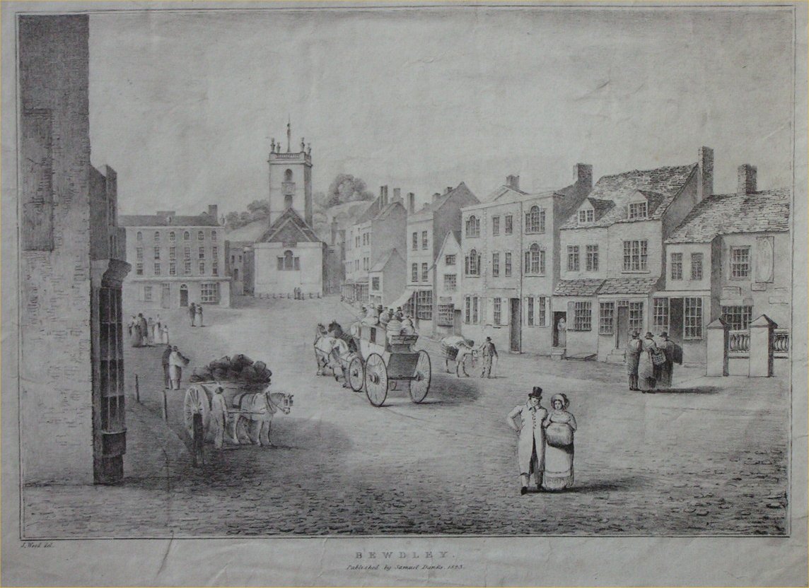 Lithograph - Bewdley