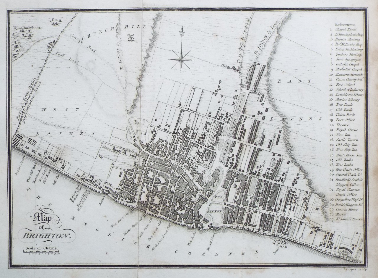 Map of Brighton - Brighton