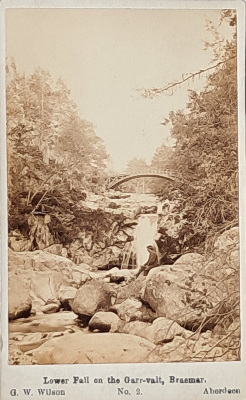 Photograph - Lower Fall on the Garr-valt, Braemar.