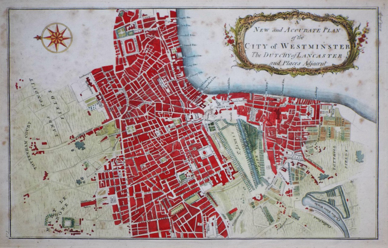 Map of Westminster - Westminster