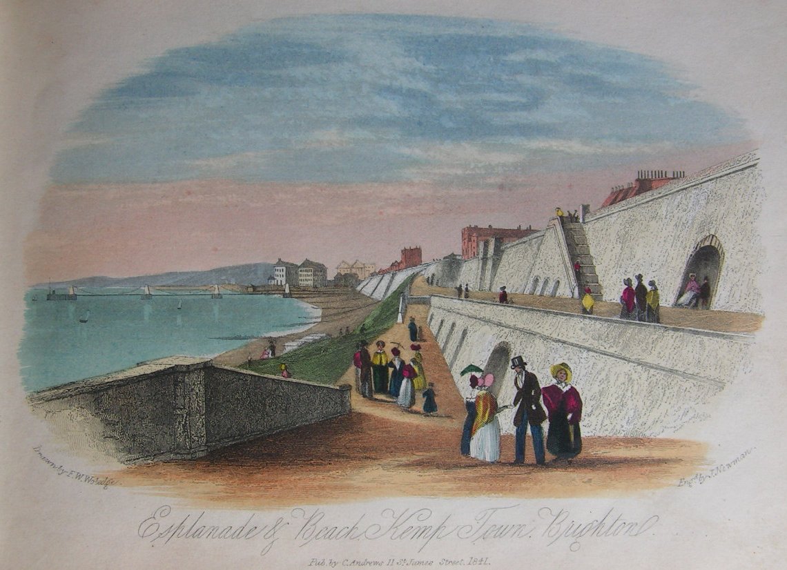 Steel Vignette - Esplanade & Beach, Kemp Town Road, Brighton - J