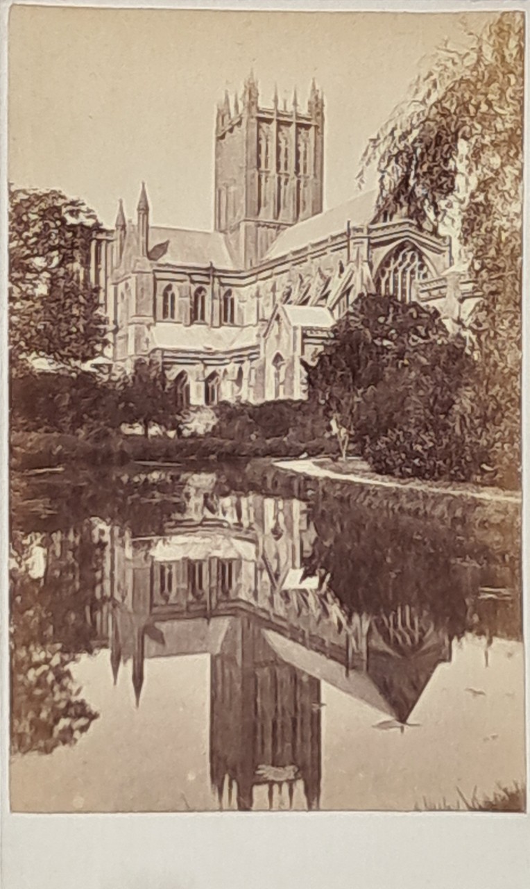 Photograph - Wells Cathedral from the S.E.