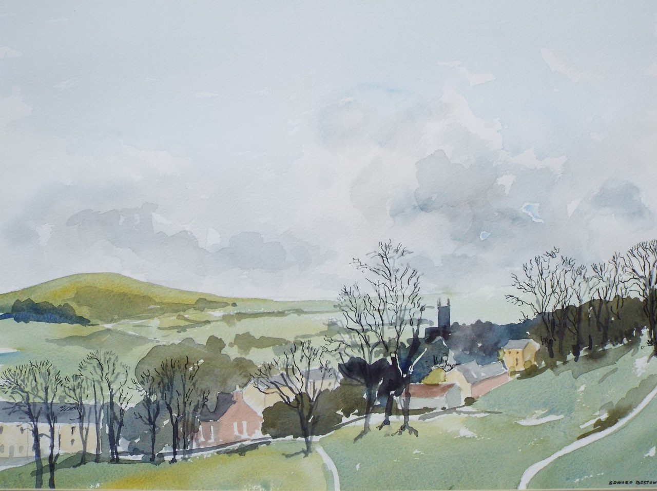 Watercolour - St. James, Shaftesbury