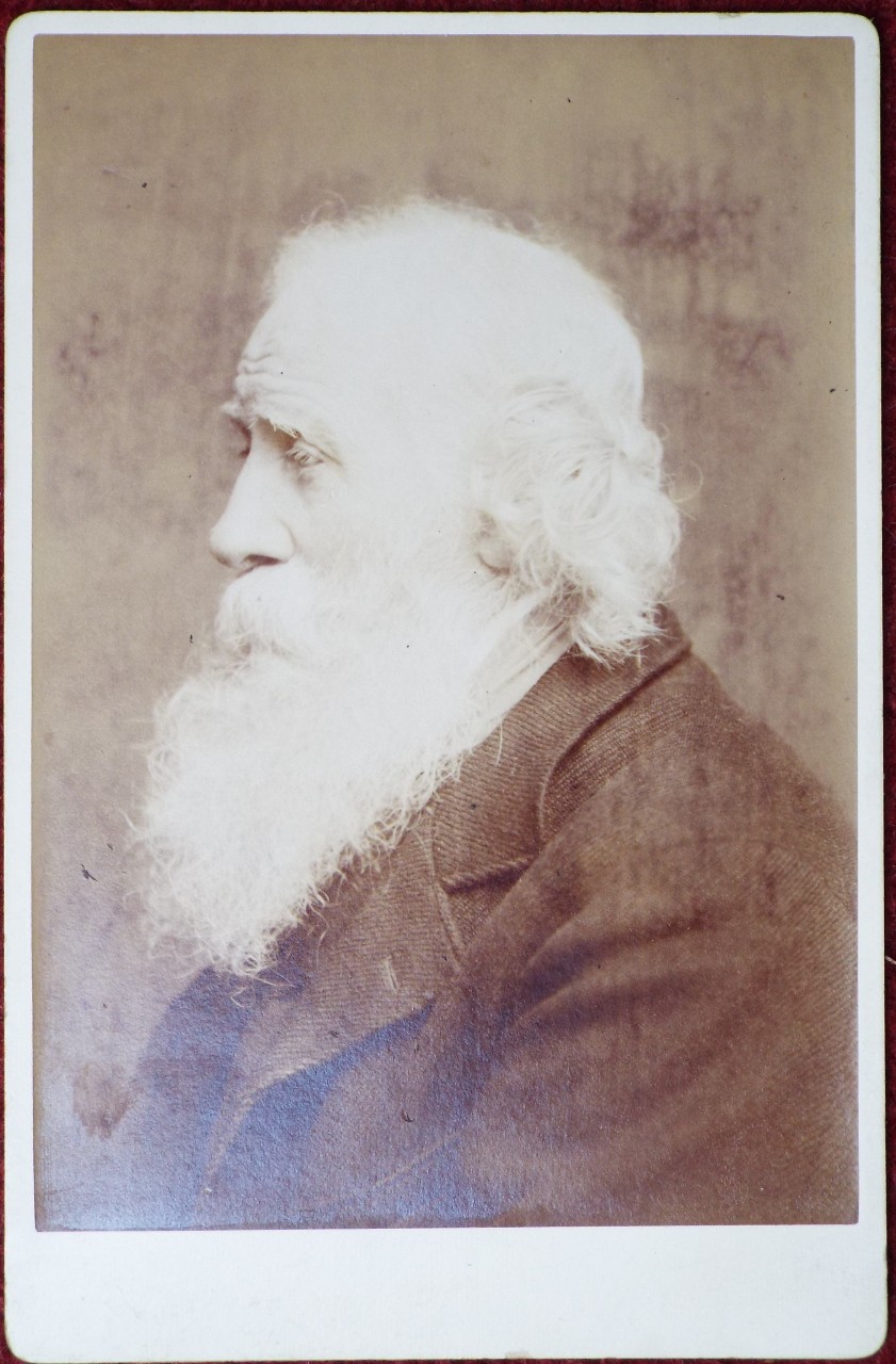Photograph - Portrait of a old bearded man