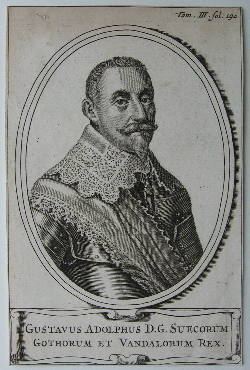 Print - Gustavus Adolphus D.G. Suecorum Gothorum et Vaandalorum Rex.