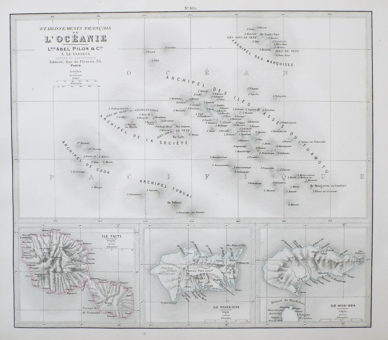 Map of Pacific Islands