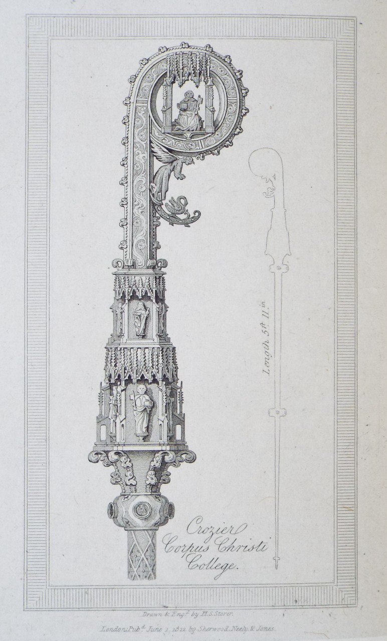 Print - Crozier Corpus Christi College. - Storer