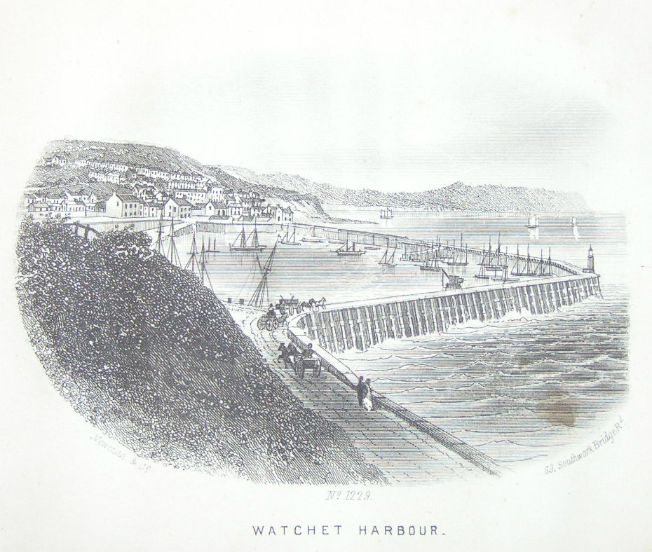 Steel Vignette - Watchet Harbour - Newman