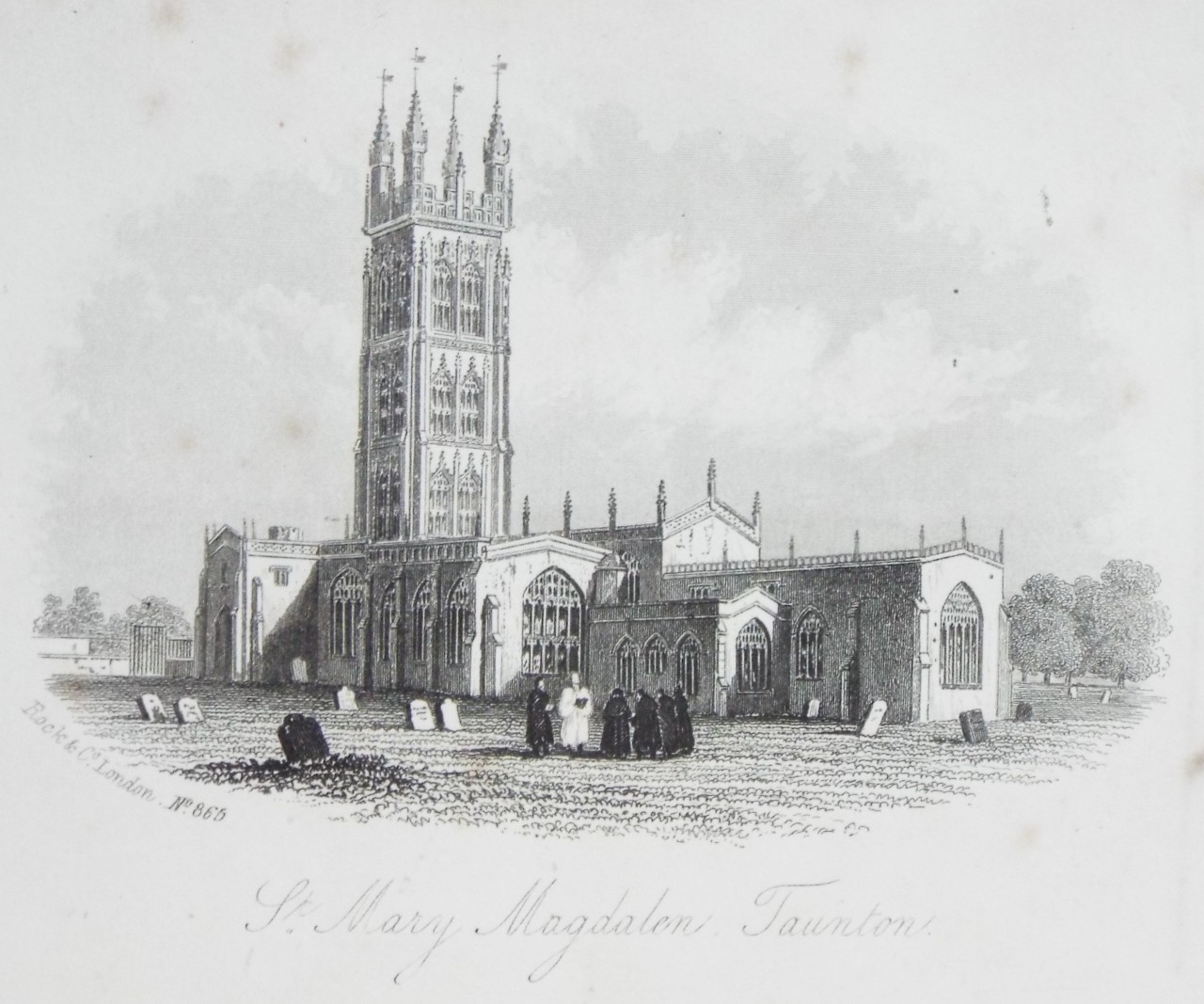Steel Vignette - St. Mary Magdalen, Taunton. - Rock