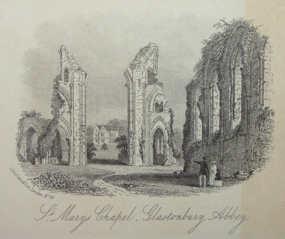 Steel Vignette - St. Mary's Chapel, Glastonbury Abbey - Kershaw