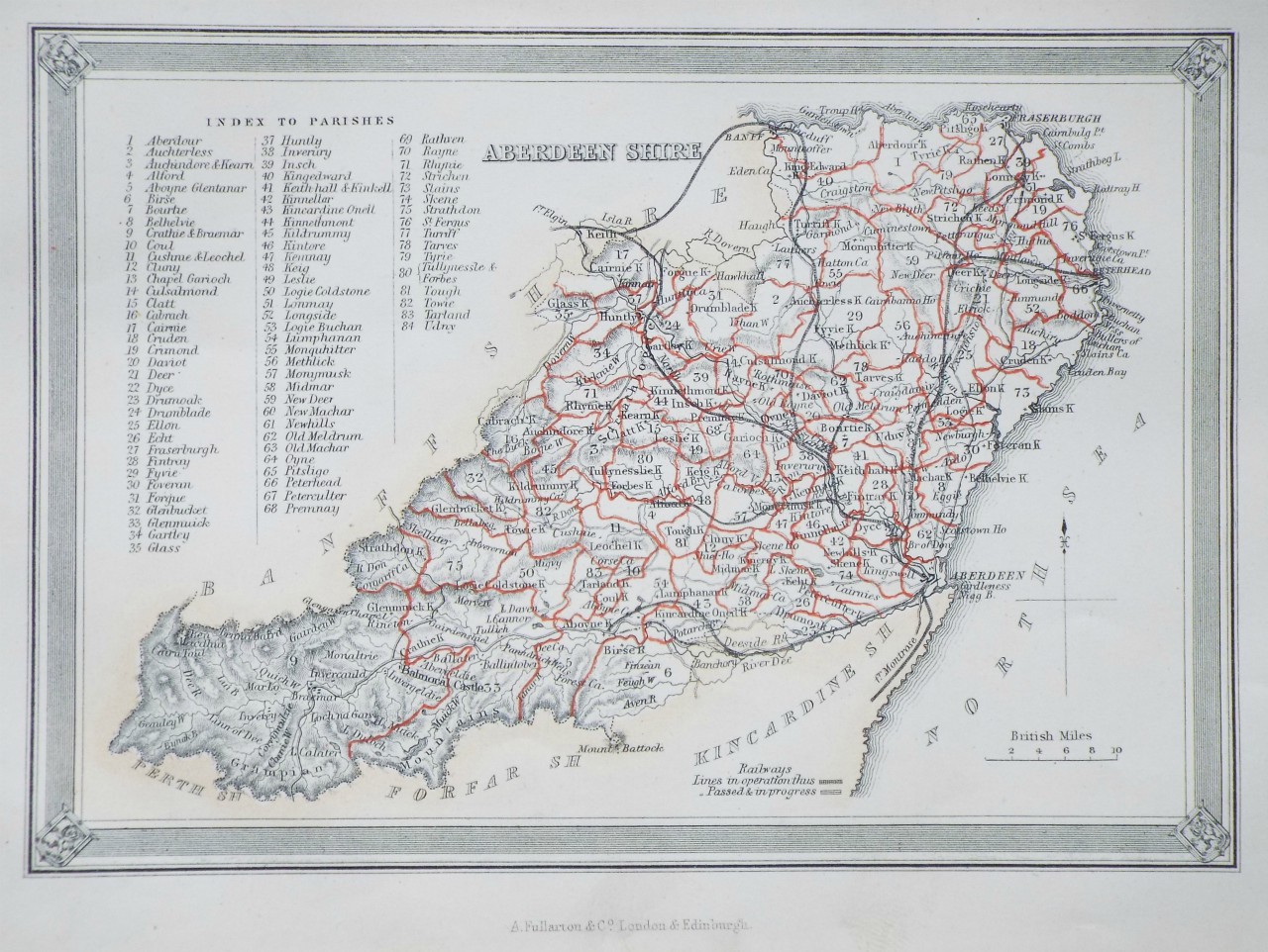 Map of Scotland - Fullarton