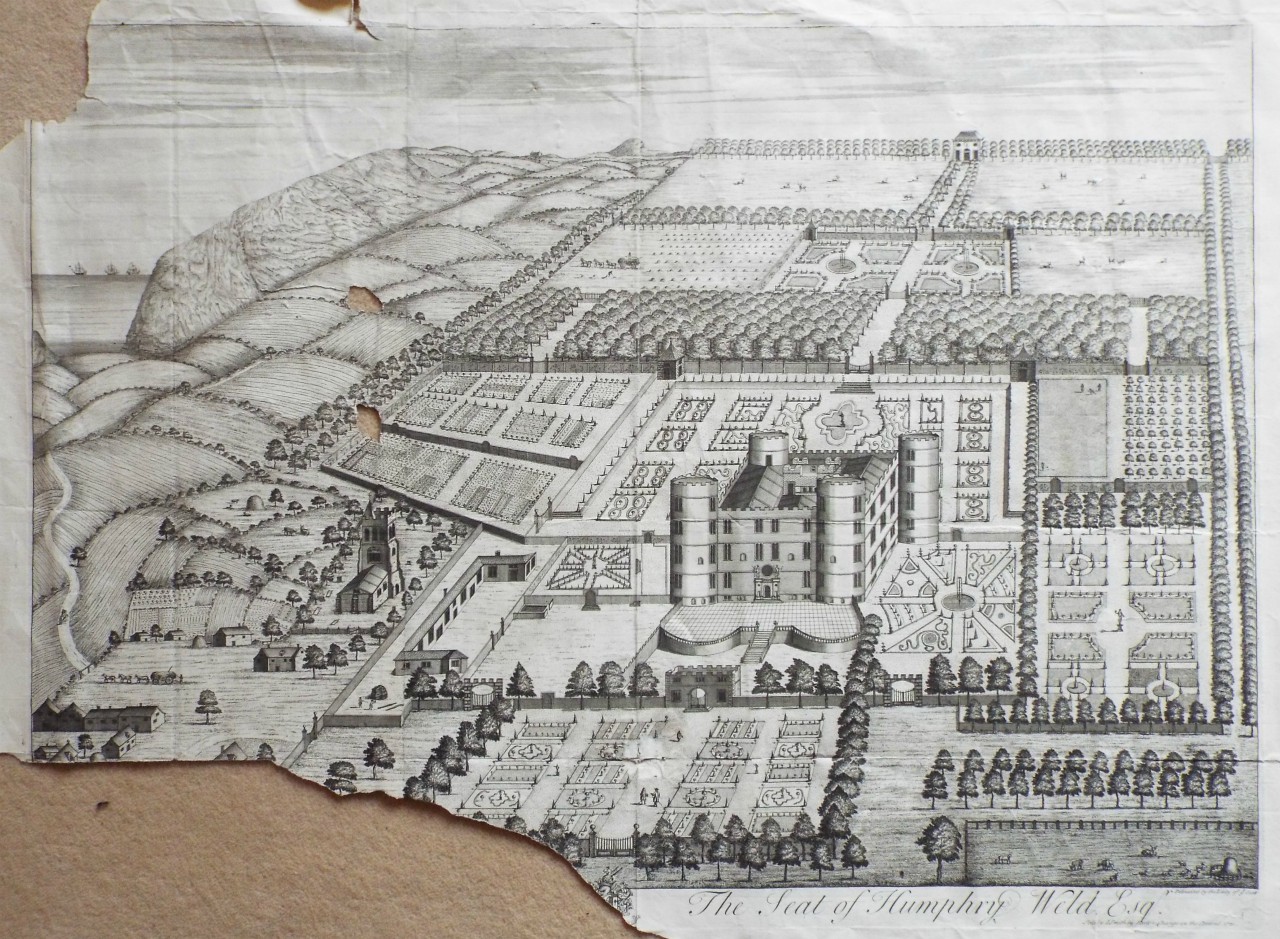 Print - Lullworth Castle in Dorsetshire : The Seat of Humphry Weld Esq. 