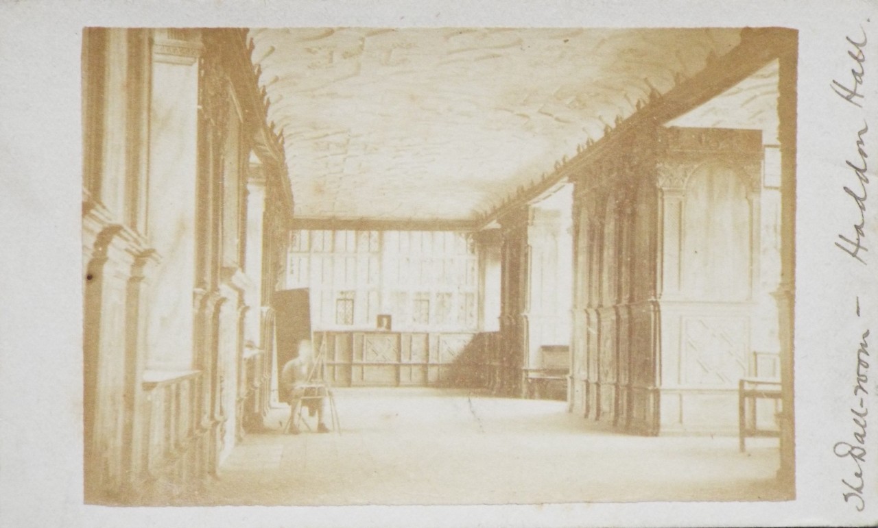 Photograph - Haddon Hall - The Ballroom