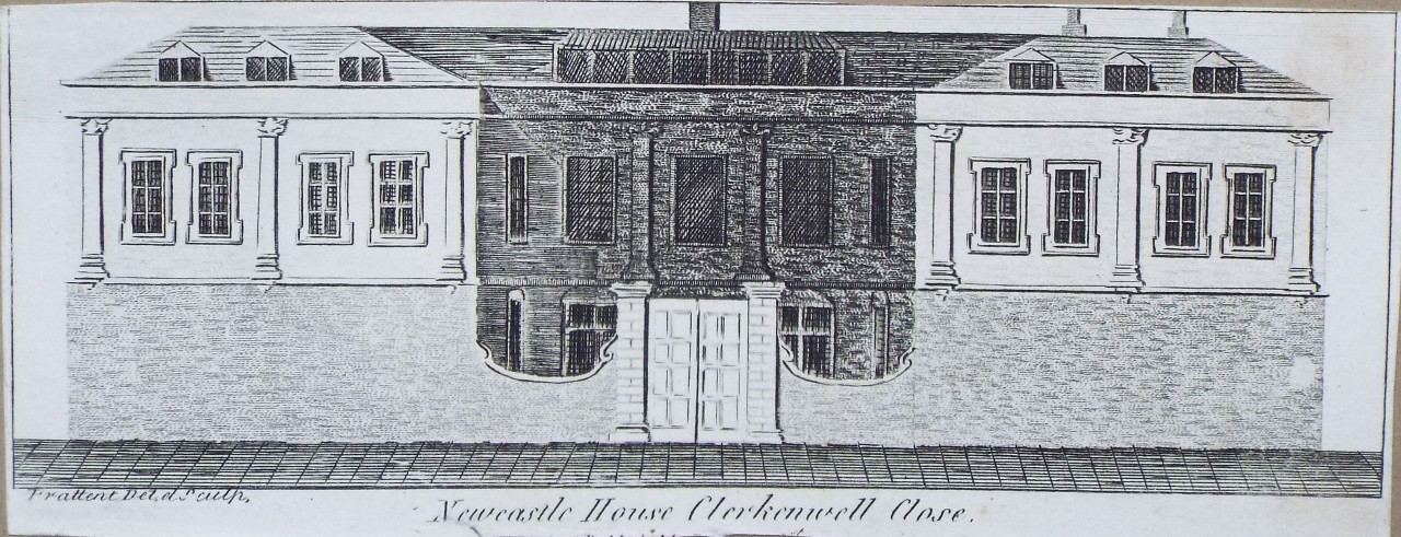 Print - Newcastle House Clerkenwell Close.