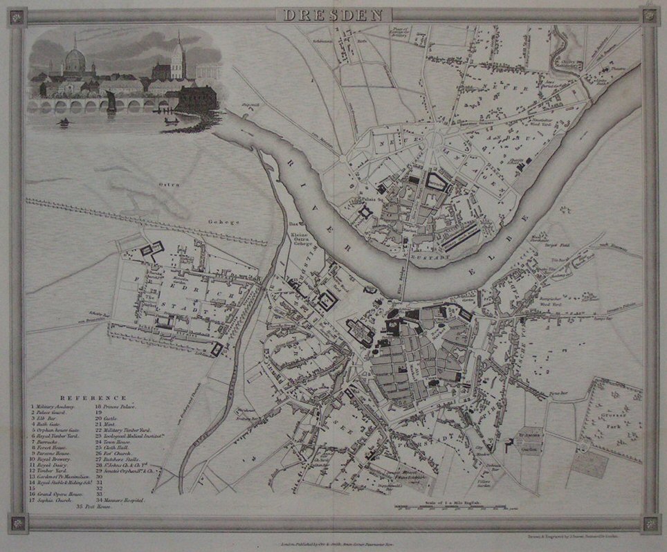 Map of Dresden - Dresden