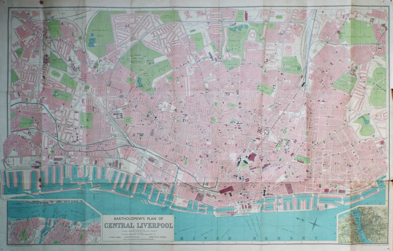 Map of Liverpool - Liverpool